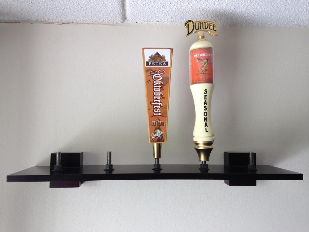 My "DIY" Tap Handle Display Community BeerAdvocate