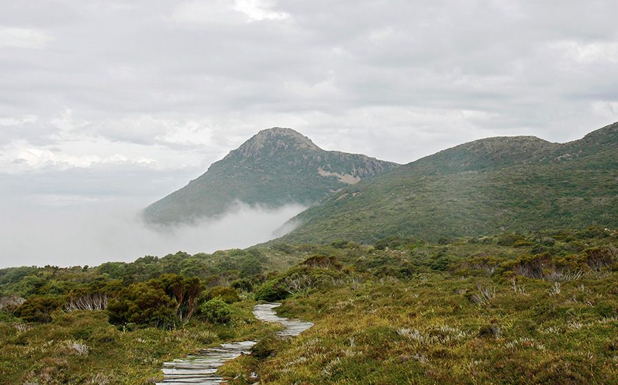 Mount Hartz, view from below