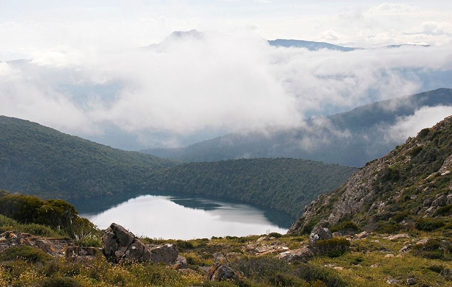 Mount Hartz, view from the top