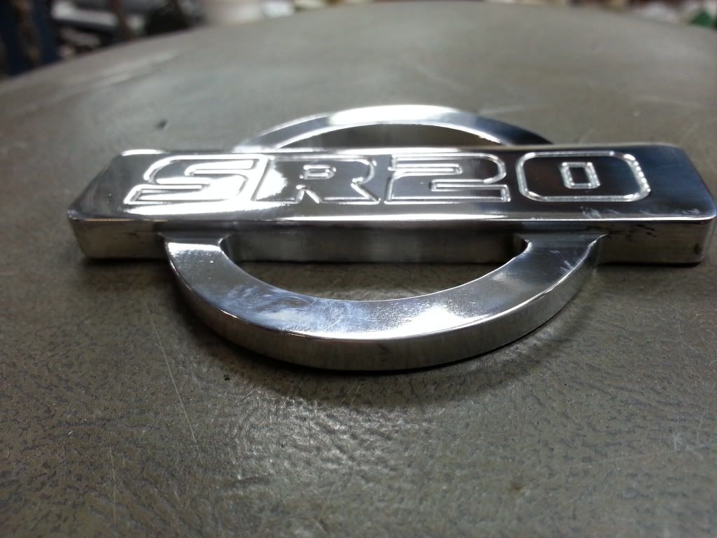Front bumper emblem. CNC billet aluminum Nissan Forum Nissan Forums