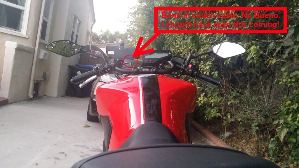 Clutch cable snapped!! Yamaha FZ09 Forum