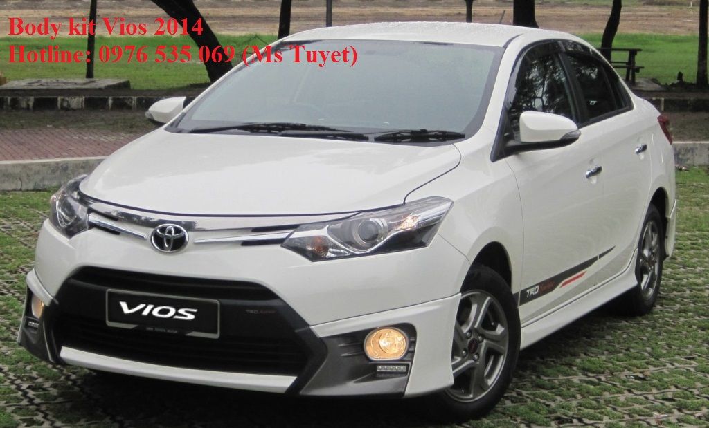 Bodykit cao cấp Toyota Vios 2014-tôn thêm nét sang trọng, tinh tế cho xế yêu