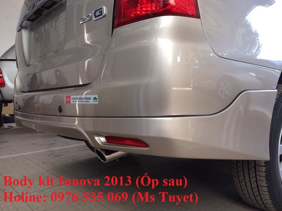Bodykit cao cấp Toyota Innova 2013-tôn thêm nét sang trọng, tinh tế cho xế yêu