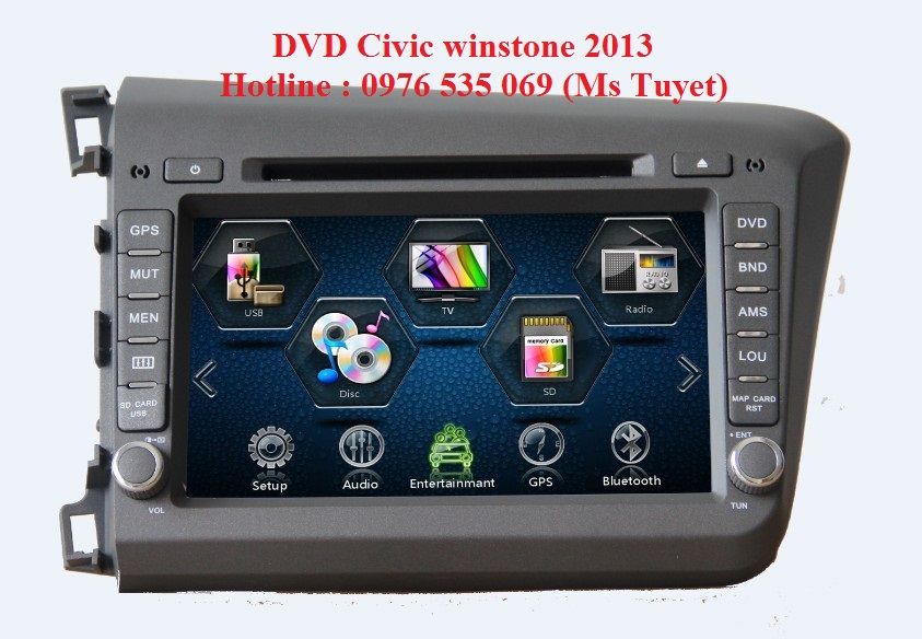 DVD Civic 2013 - Sành điệu, Đẳng cấp, Sản phẩm chính hãng