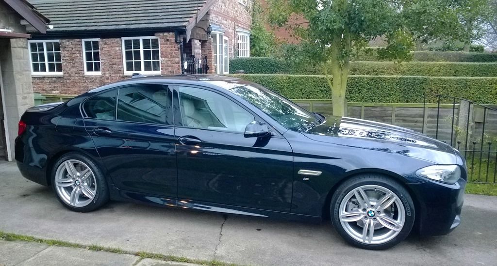 Bmw 520d m sport carbon black #3