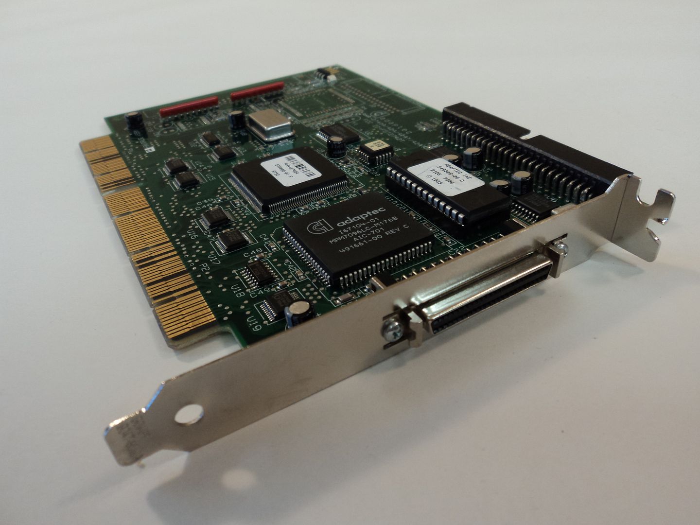 Adaptec 50PIN EISA To Fast SCSI Host Adapter 32 Bit AHA2740A eBay
