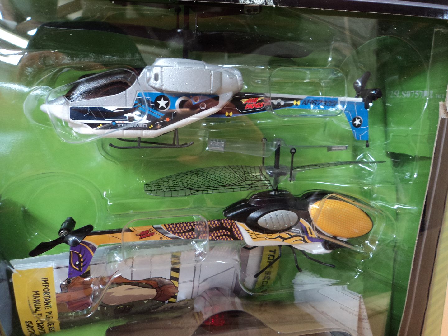 Spin Master Air Hogs RC Havoc Heli Laser Battle 2 Helis 2 Controllers