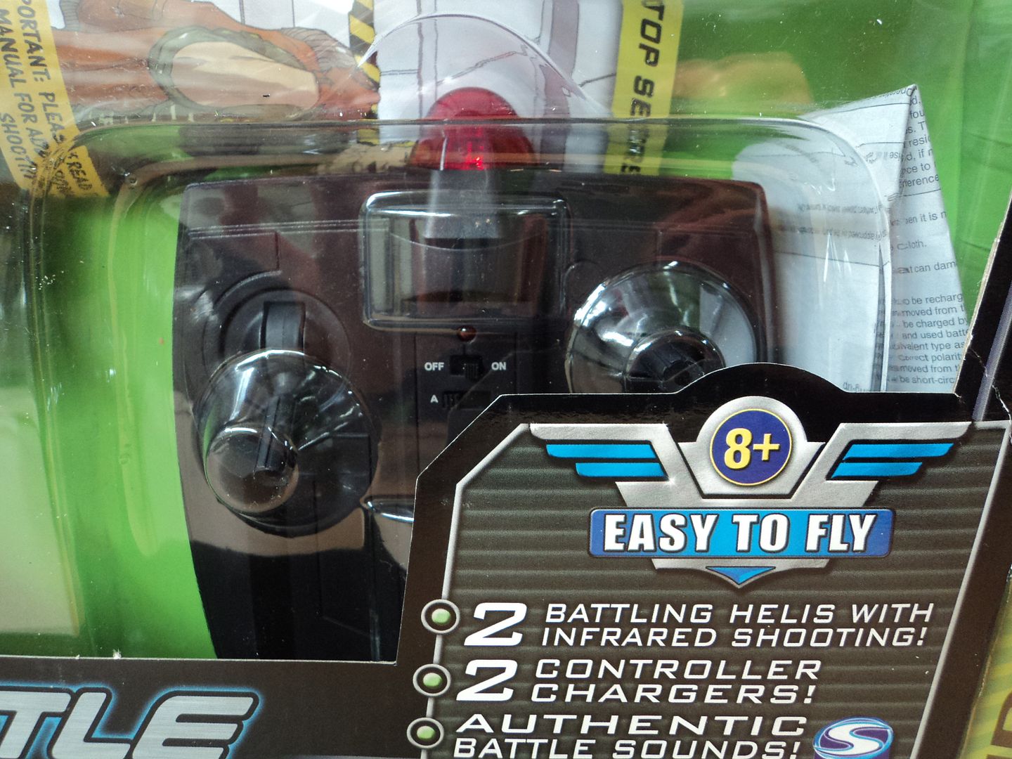 Spin Master Air Hogs RC Havoc Heli Laser Battle 2 Helis 2 Controllers