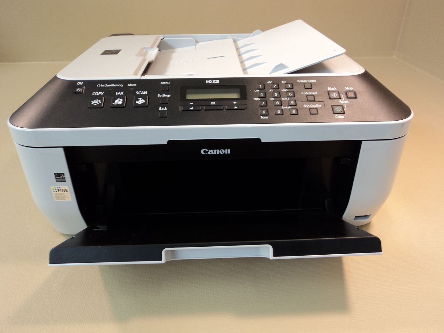 Canon PIXMA All In One Inkjet Printer Black/Gray MX320 13803115758 eBay