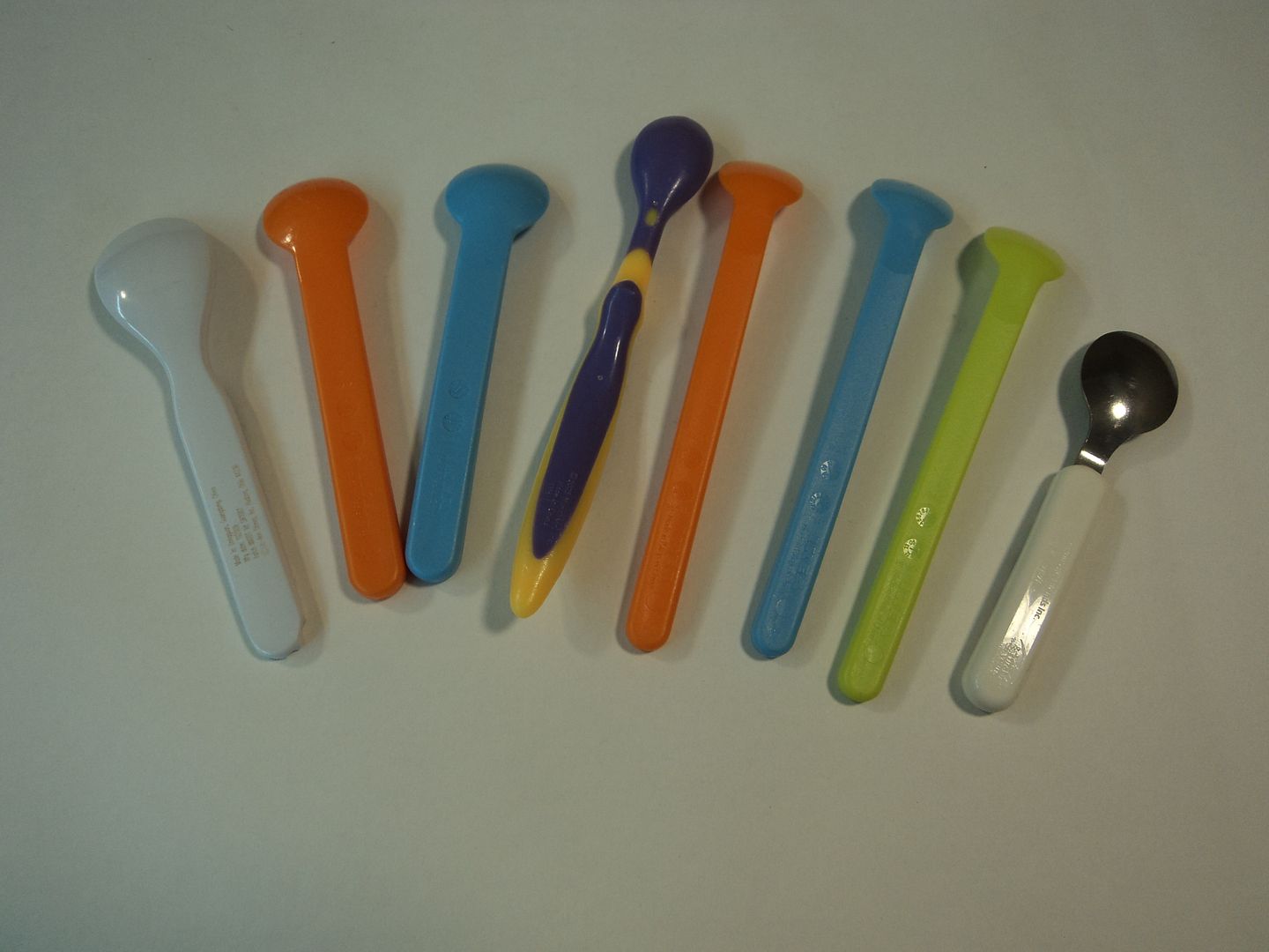 Ikea And Others Baby Toddler Feeding Spoons Lot of 8 First Years