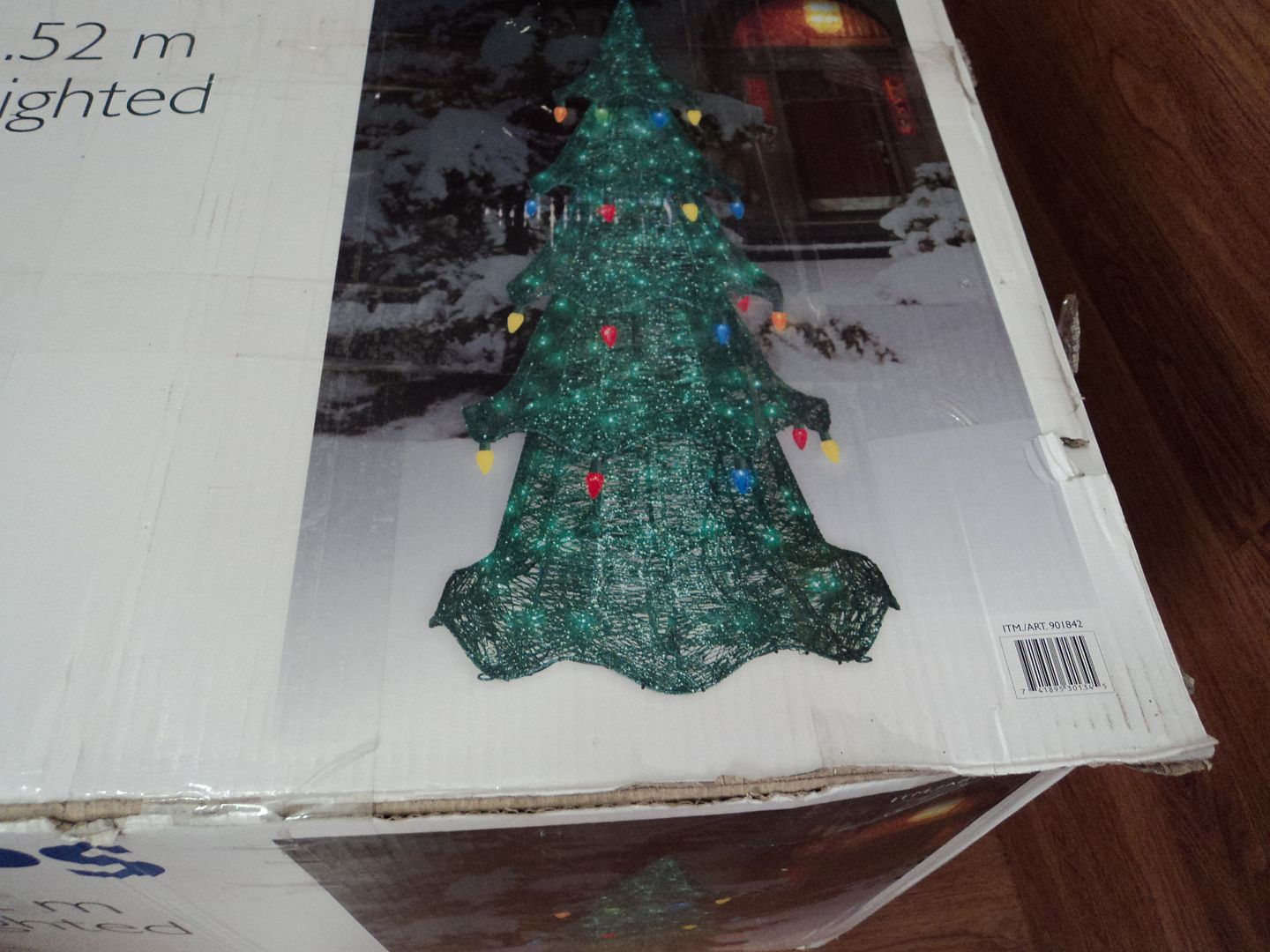 Philips 5 Foot LED Lighted Tree Indoor Outdoor 200 Lights 901842 Xmas