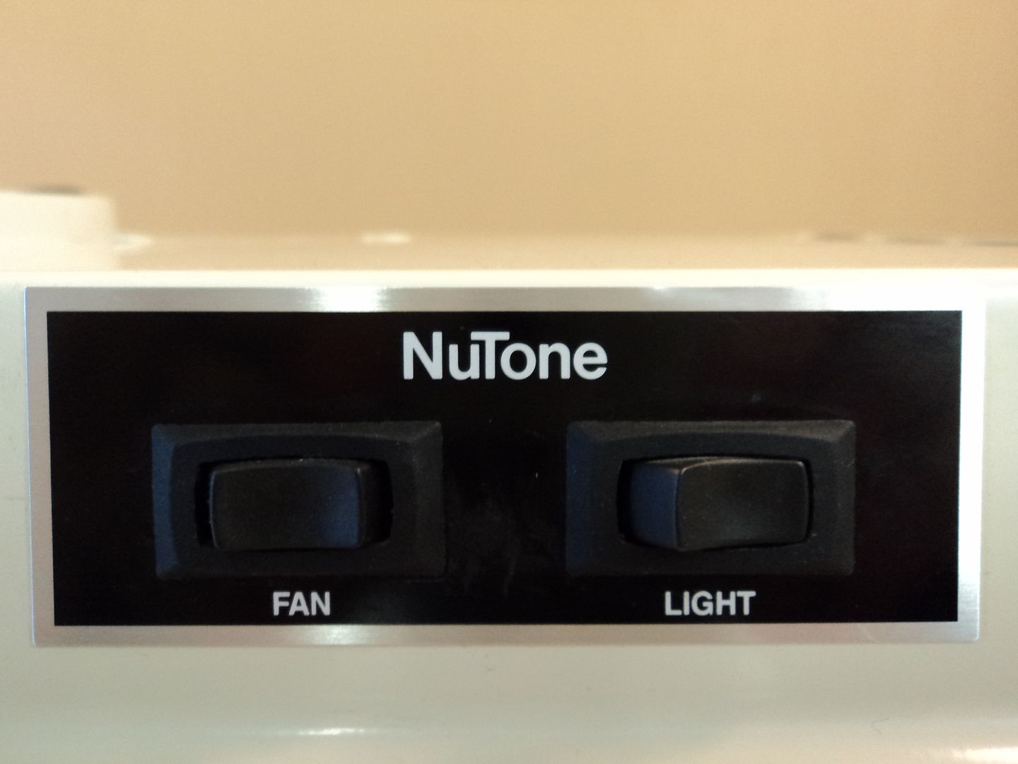 Nutone Range Hood Fan 30 Inch 6.5 Sones 190 CFM Almond 75 Watt Light