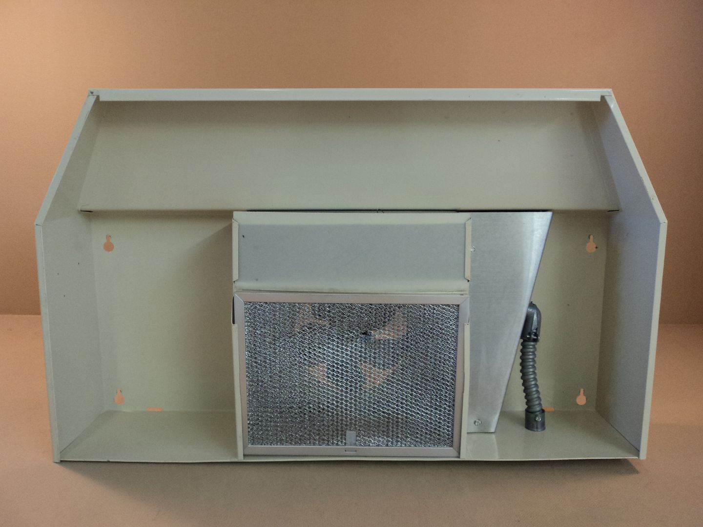 Nutone Range Hood Fan 30 Inch 6.5 Sones 190 CFM Almond 75 Watt Light