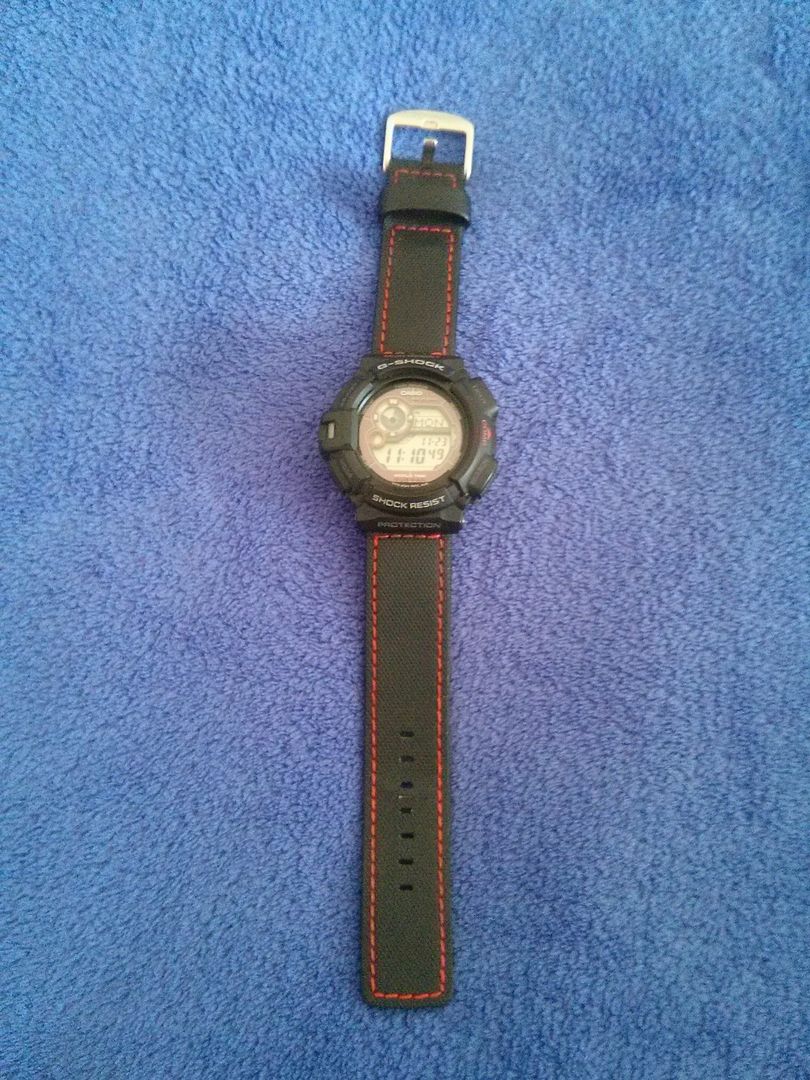 casio mudman strap