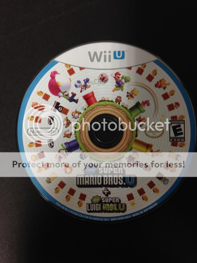 New Super Mario Bros. U & New Super Luigi U for Wii U UD - Disc Only | eBay