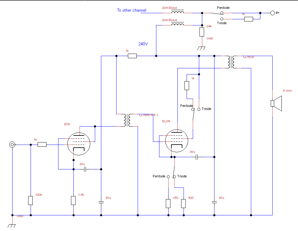 EL3N Single-Ended Amplifier (page 5) - Amplifiers - Lenco Heaven ...