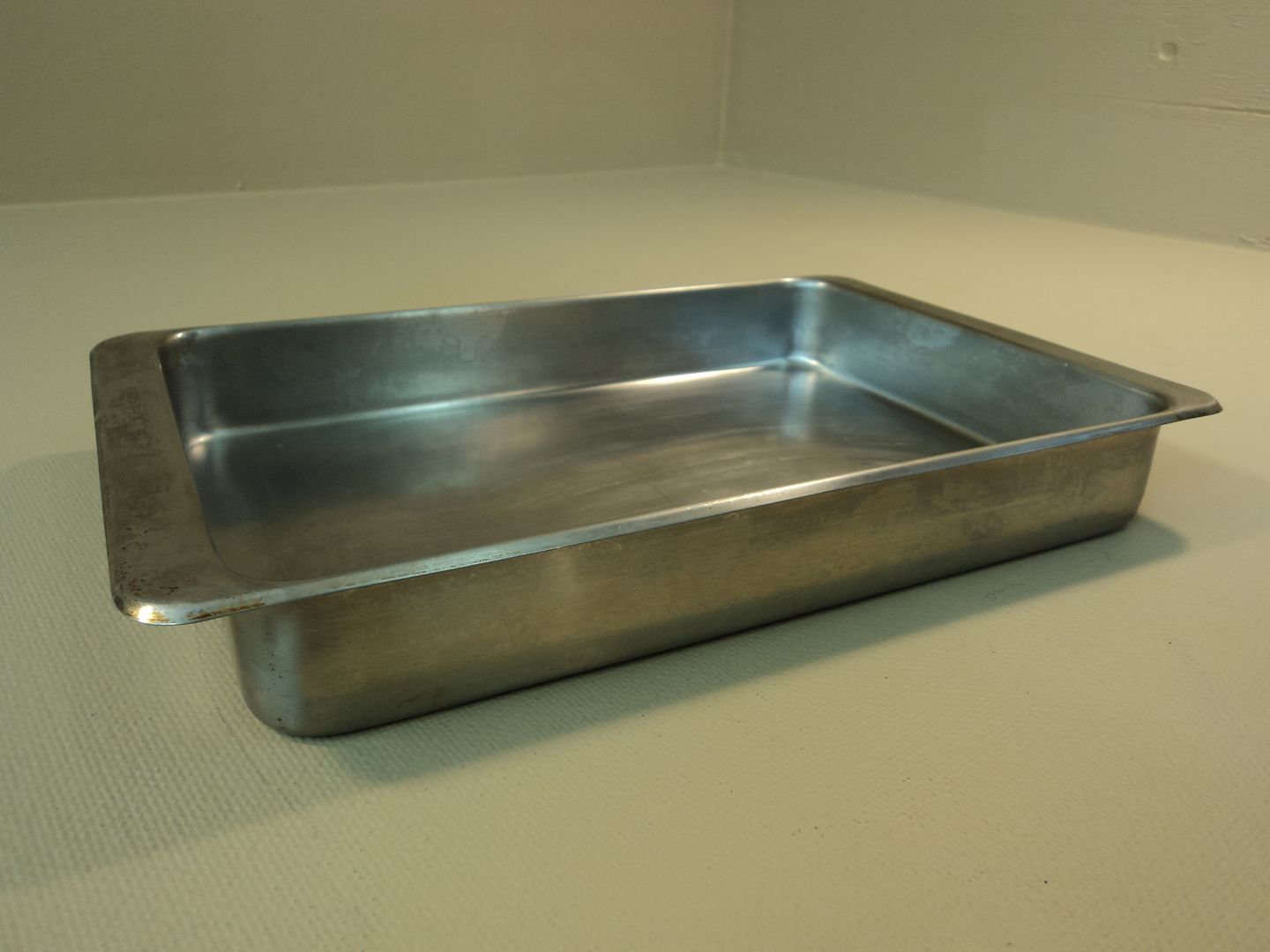 Revere Ware Cake Baking Pan 13in L x 9in w x 2in H 4 Qt 2522 Stainless Steel