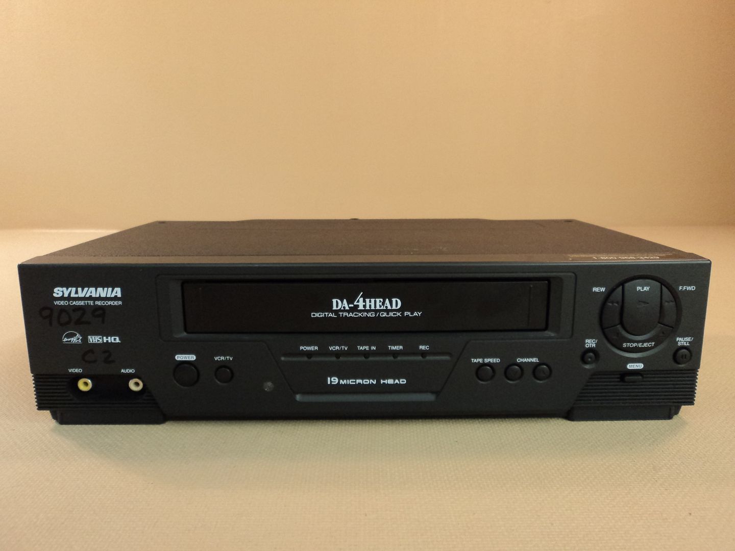 Sylvania VCR DA 4 Head Video Cassette Recorder Digital Tracking 120VAC ...